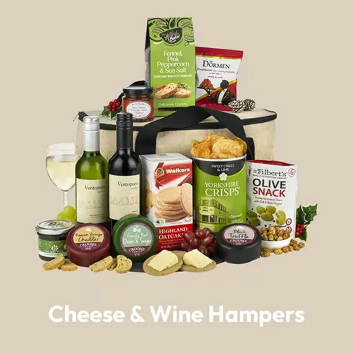 Cheese & Wine Hampers