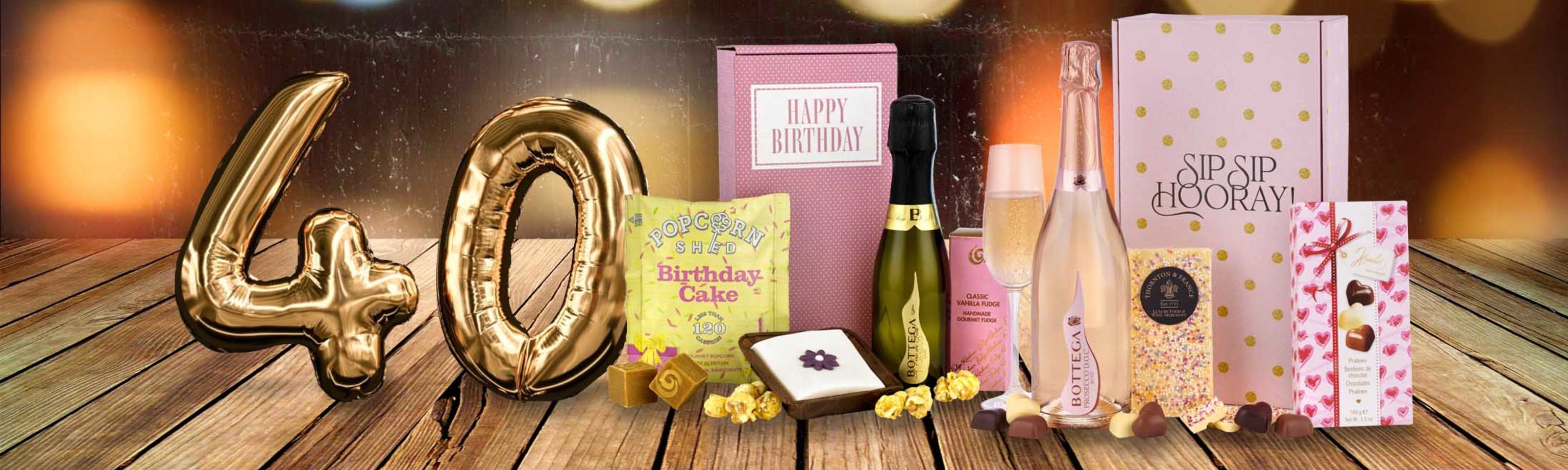 40th Birthday Hampers