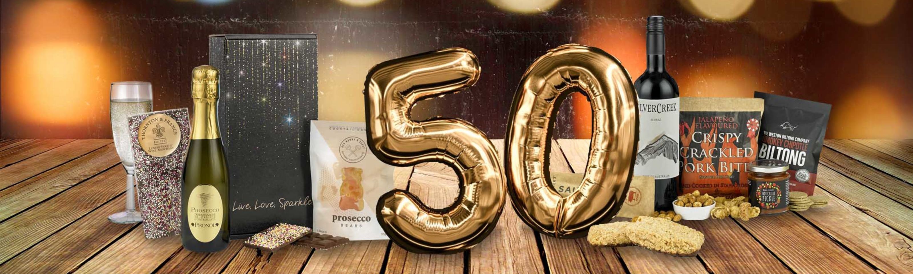 50th Birthday Hampers