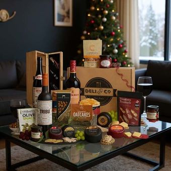 Christmas Cheese Hampers