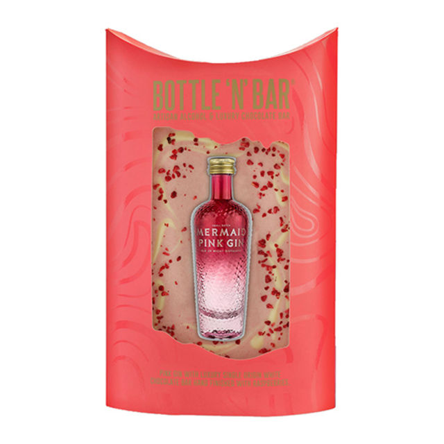 Bottle N Bar with Mermaid Pink Gin