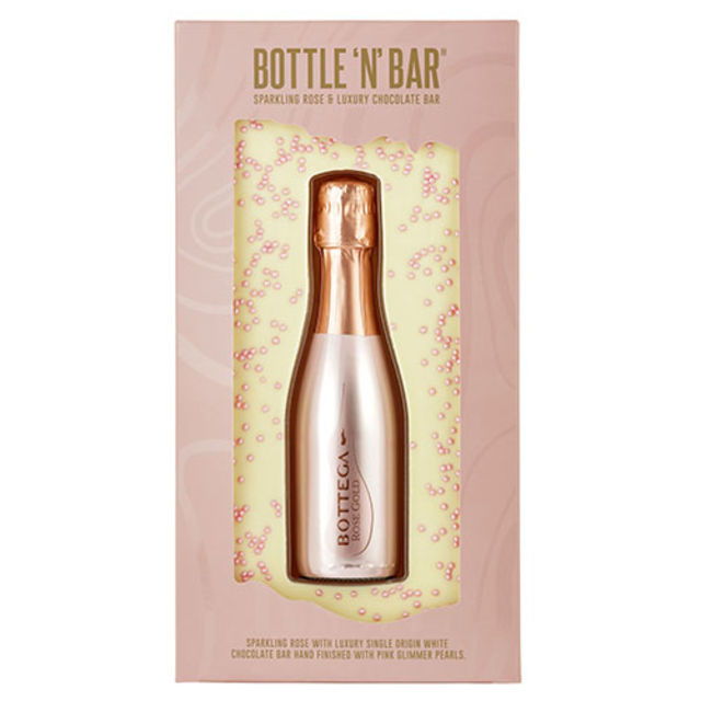 Bottle n Bar Sparkling Rose & White Chocolate