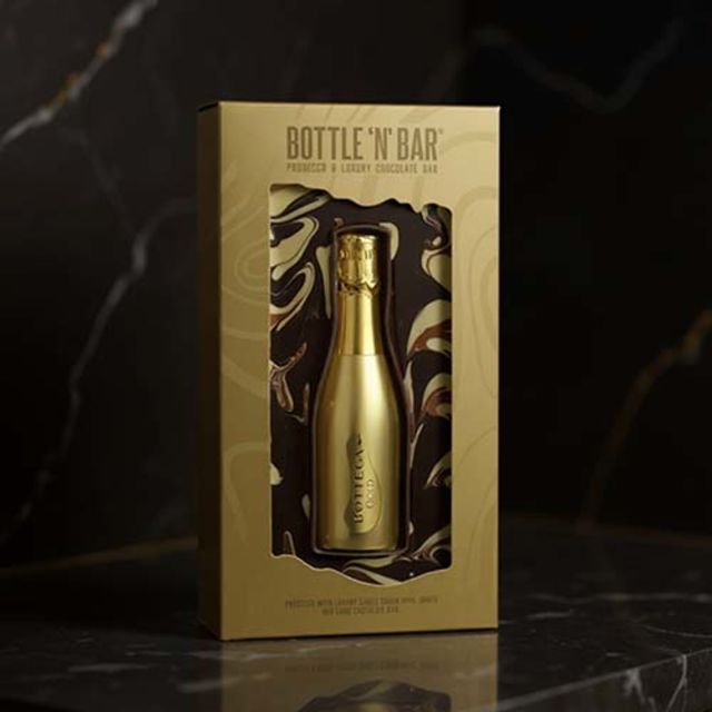 Bottle N Bar - Prosecco & Milk, White & Dark Chocolate