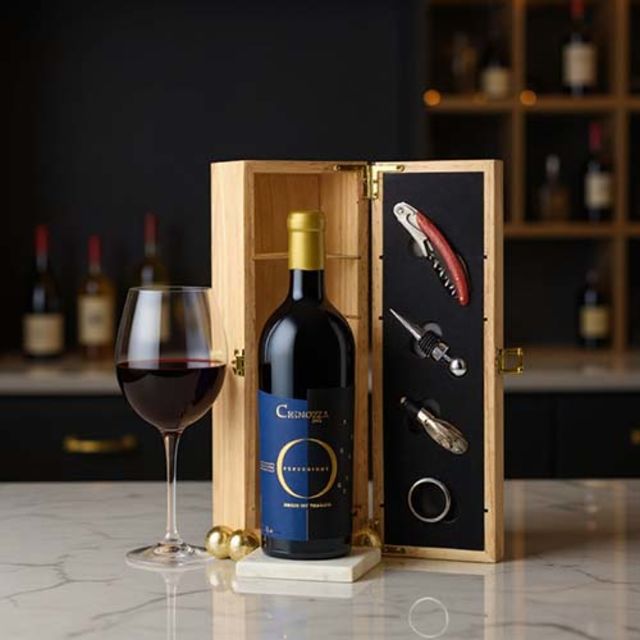 Super Tuscan Wine Gift Box