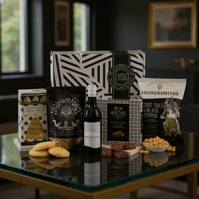 Wine & Treats Gift Box