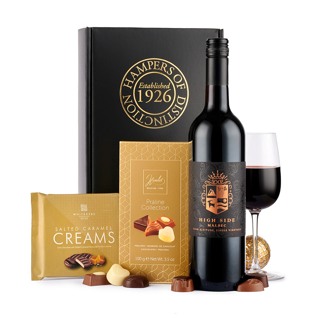 Red Wine & Chocolates Hamper